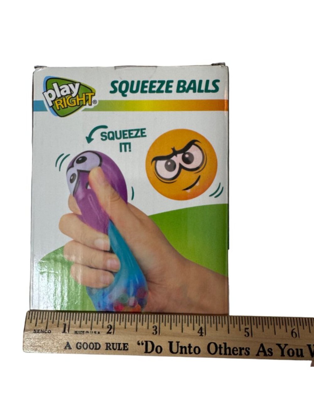 Play Right Squeeze Balls 6 Piece Set For Ages 3+ New Gift - Picture 7 of 7